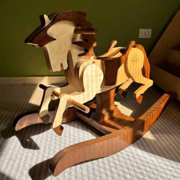 Wooden Rocking Horse - Image 2